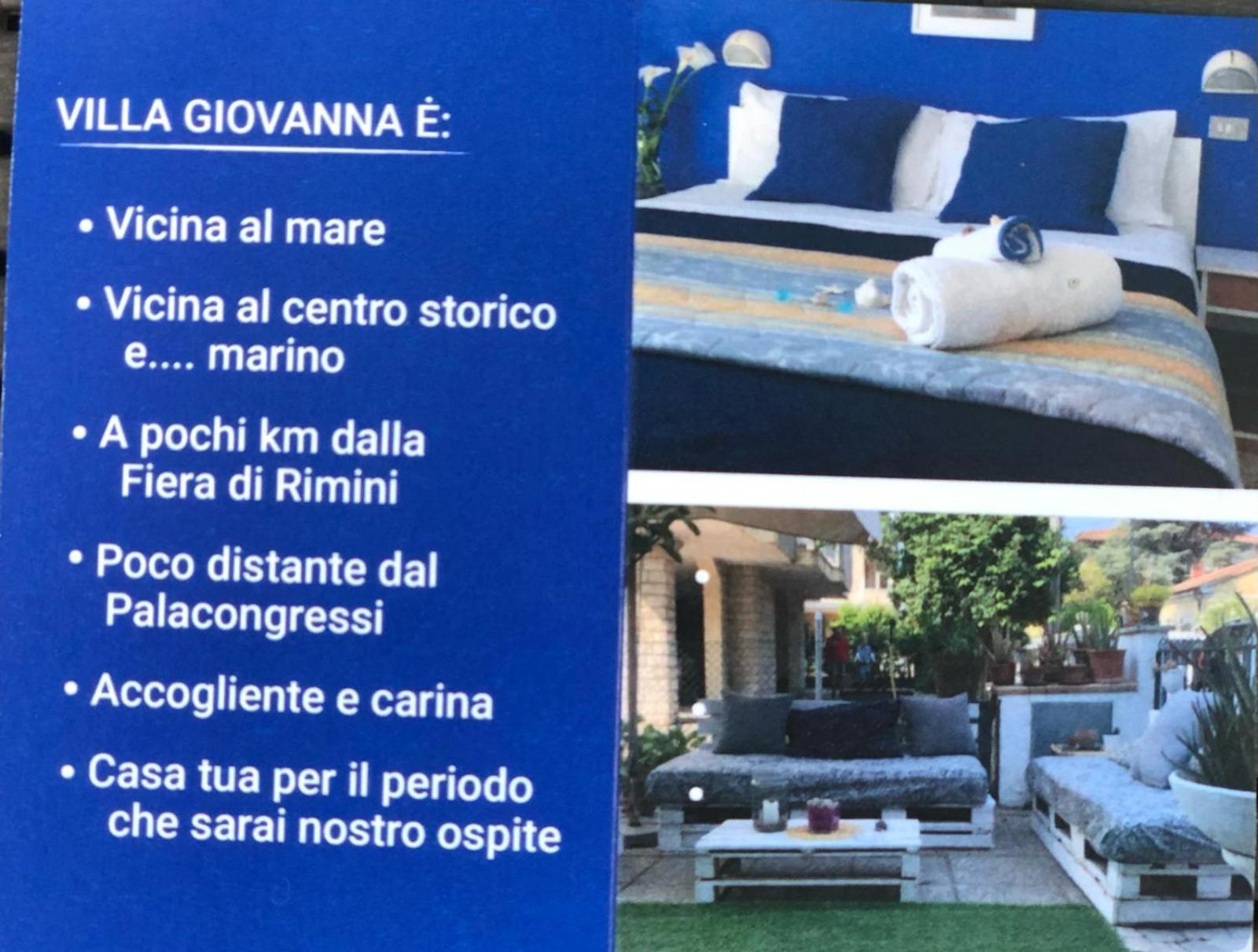 Bed And Breakfast Villa Giovanna Rimini Buitenkant foto